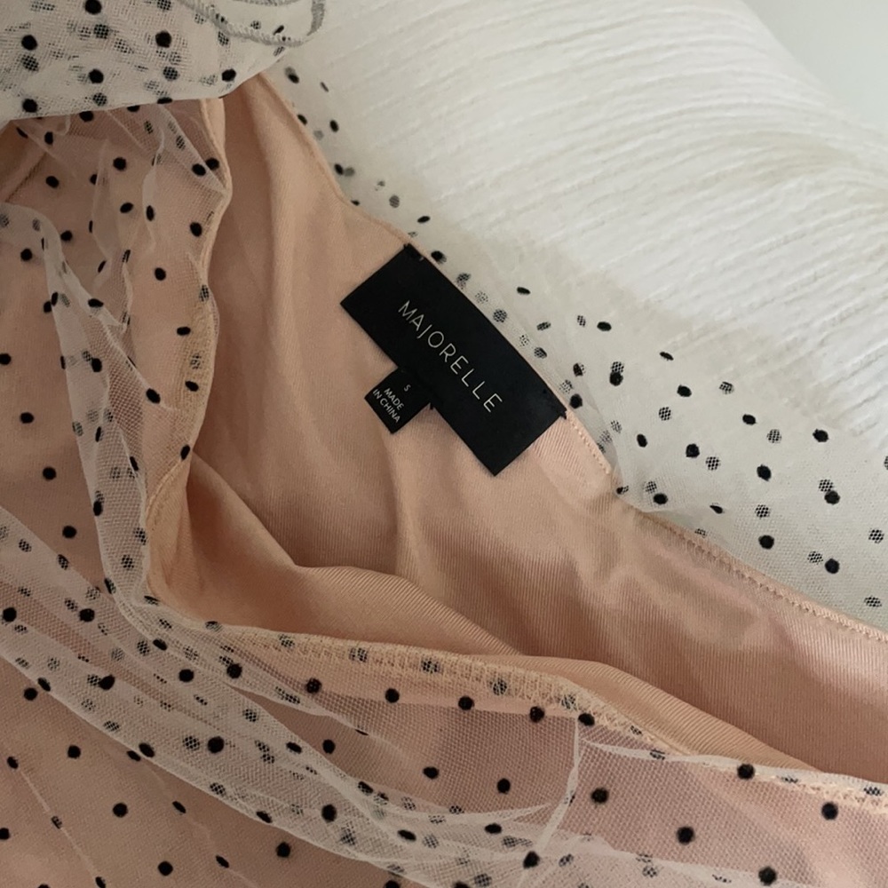 Majorelle Smith Mini Dress in Black Dot Size S - Picture 7 of 10
